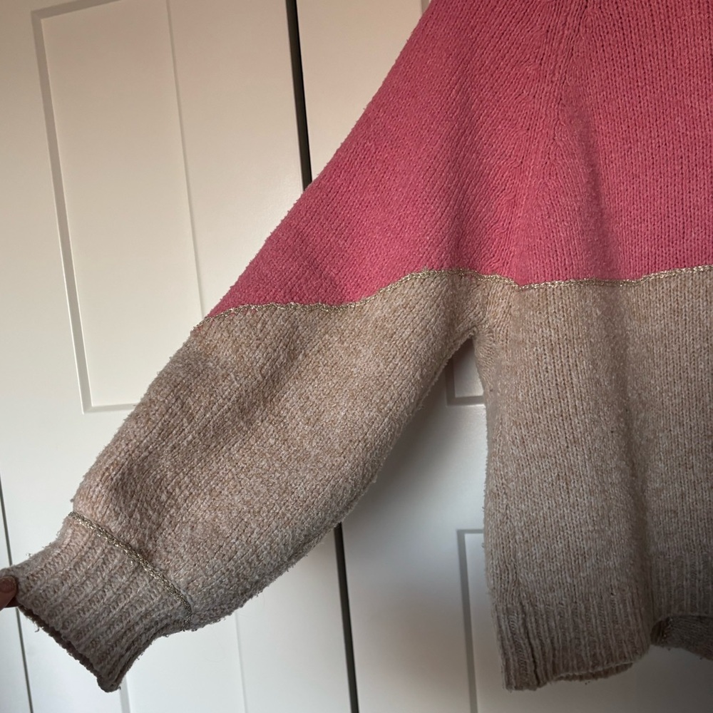 Lush Color Block Cardigan - Picture 9 of 11
